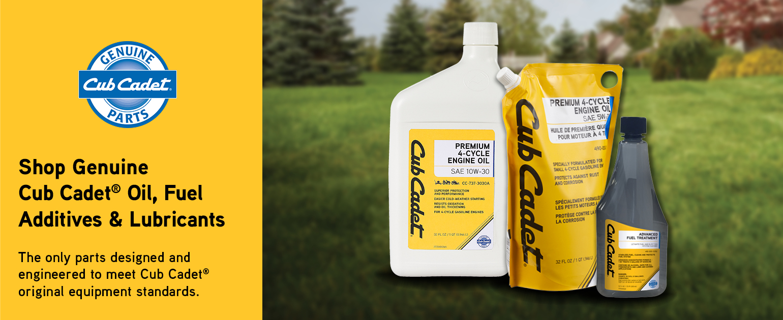 Lawn Mower Oil and Lubricants Cub Cadet US